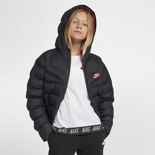 Jachete Nike Sportswear Synthetic-Fill Baieti Negrii Portocalii | GNIY-73591